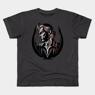 Count Dracula Artwork Kids T-Shirt